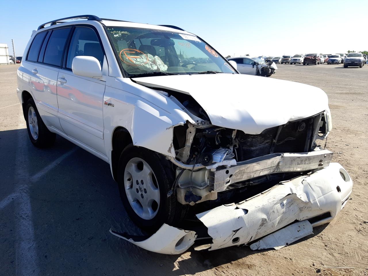 TOYOTA HIGHLANDER 2005 with VIN JTEEP21A650093484 - Photo from auction