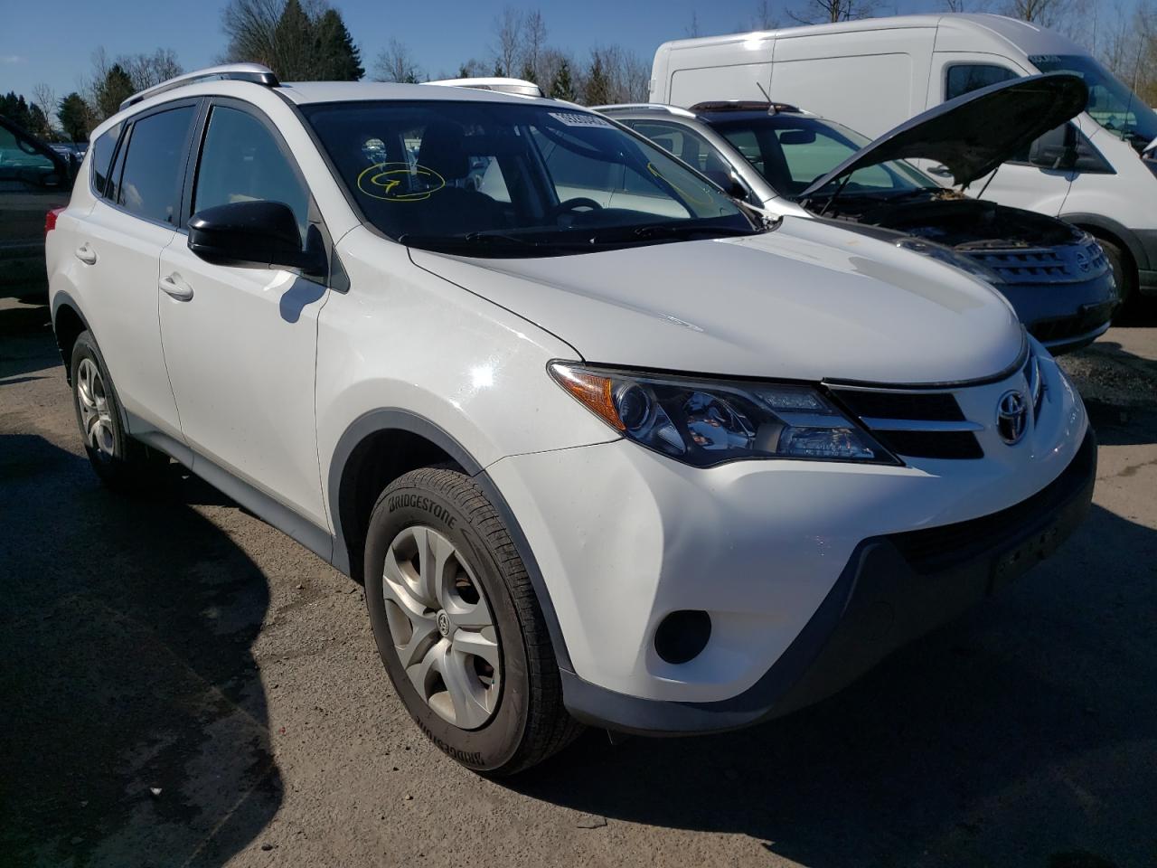 TOYOTA RAV4 LE 2014 with VIN JTMBFREV8EJ006596 - Photo from auction