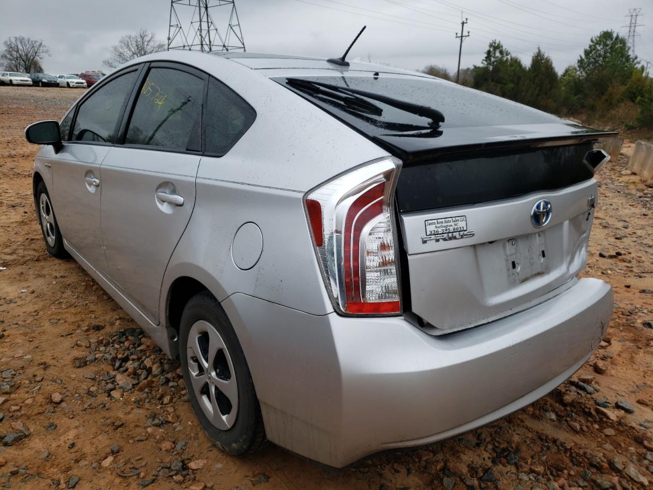 Photo 3 from auction – 2015 TOYOTA PRIUS with VIN JTDKN3DU3F1916232