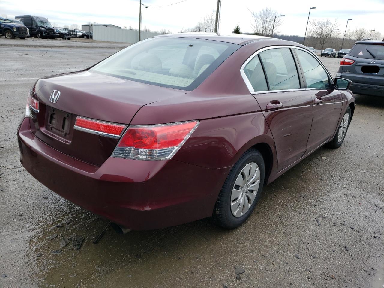 Photo 4 from auction – 2012 HONDA ACCORD LX with VIN 1HGCP2F32CA195184
