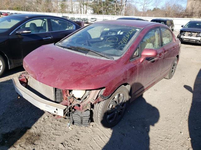 Photo 2 from auction – 2009 HONDA CIVIC LX with VIN 2HGFA16539H362916