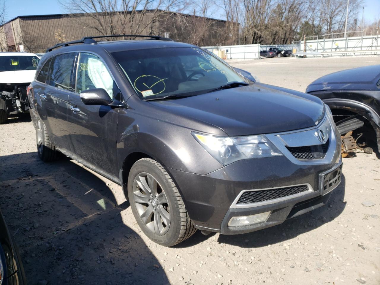 Photo 1 from auction – 2012 ACURA MDX ADVANC with VIN 2HNYD2H84CH501531
