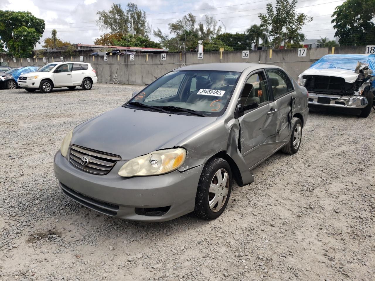 Photo 15 from auction – 2004 TOYOTA COROLLA CE with VIN 1NXBR32E14Z312783