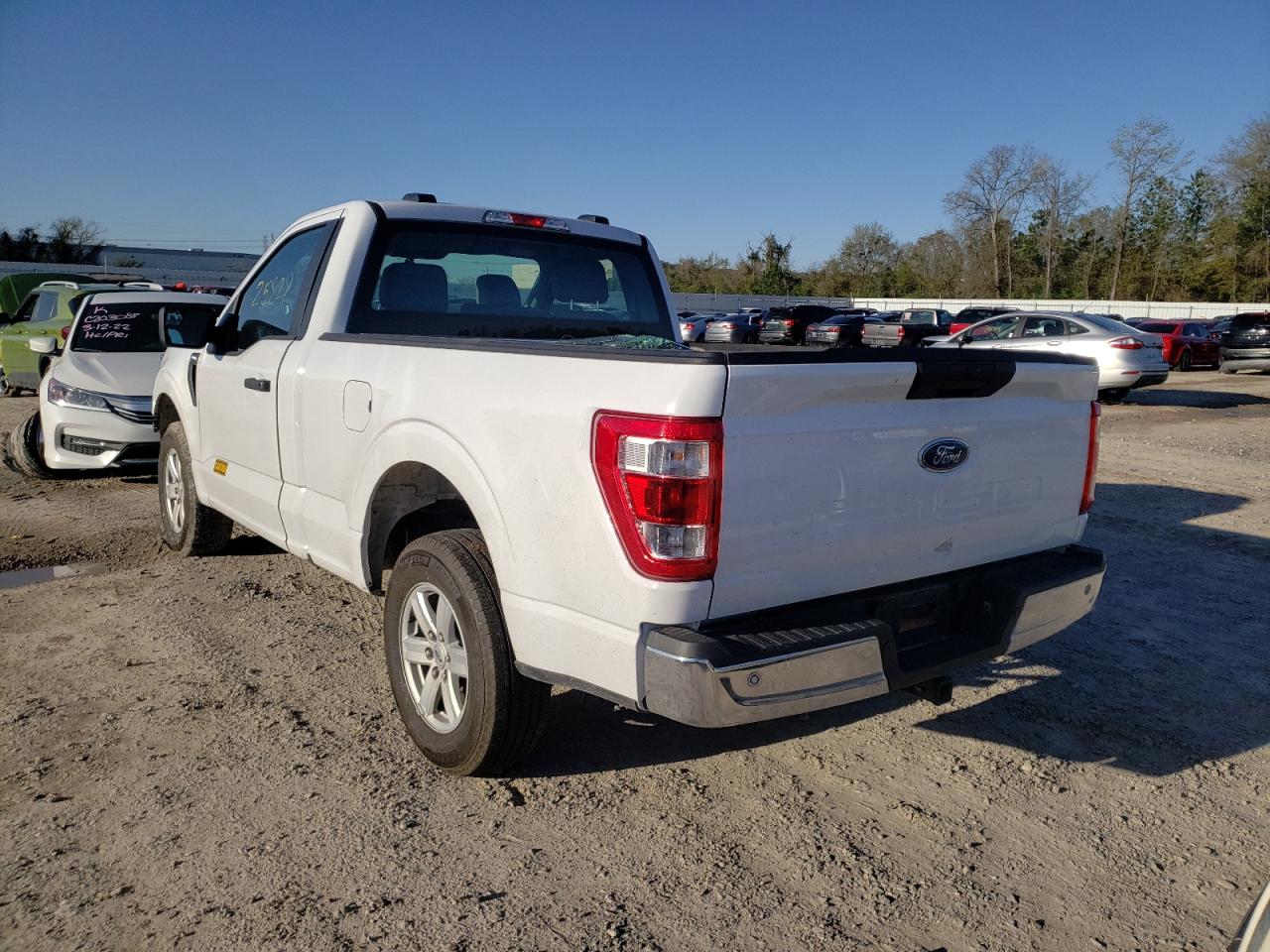 Photo 3 from auction – 2021 FORD F150 with VIN 1FTMF1C57MKE22029