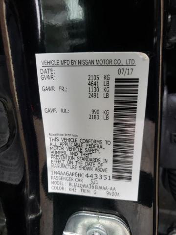 Photo 10 from auction – 2017 NISSAN MAXIMA 3.5 with VIN 1N4AA6AP6HC443351