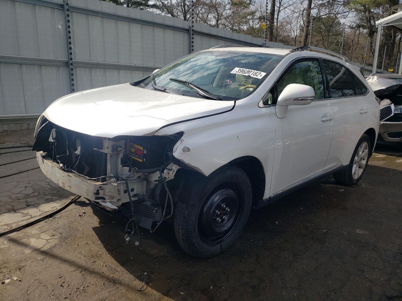 Photo 2 from auction – 2011 LEXUS RX 350 with VIN 2T2ZK1BA4BC045072