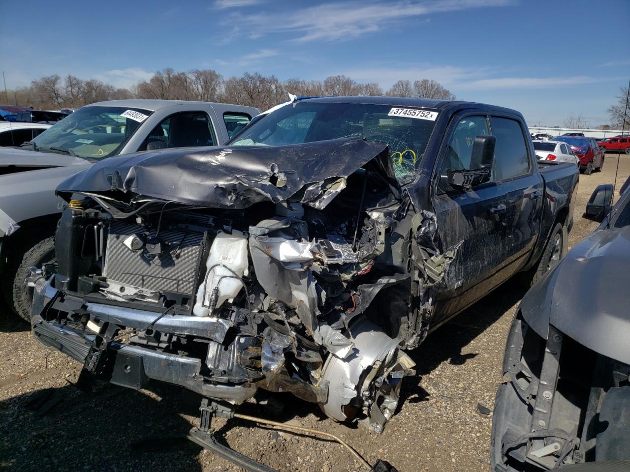 Photo 2 from auction – 2021 RAM 1500 BIG H with VIN 1C6SRFFT5MN810422