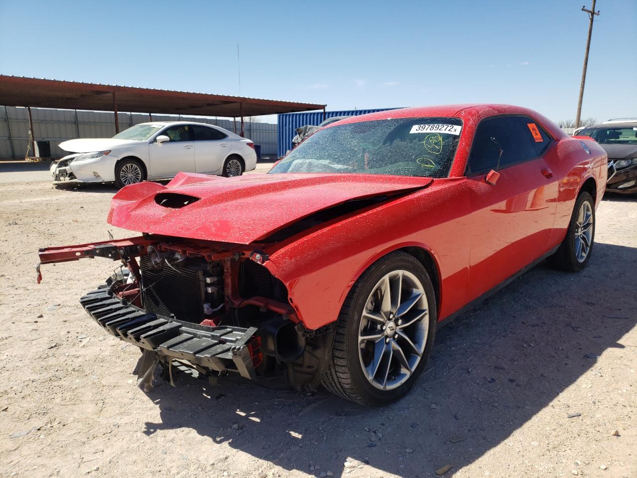 Photo 2 from auction – 2021 DODGE CHALLENGER with VIN 2C3CDZKG2MH568563