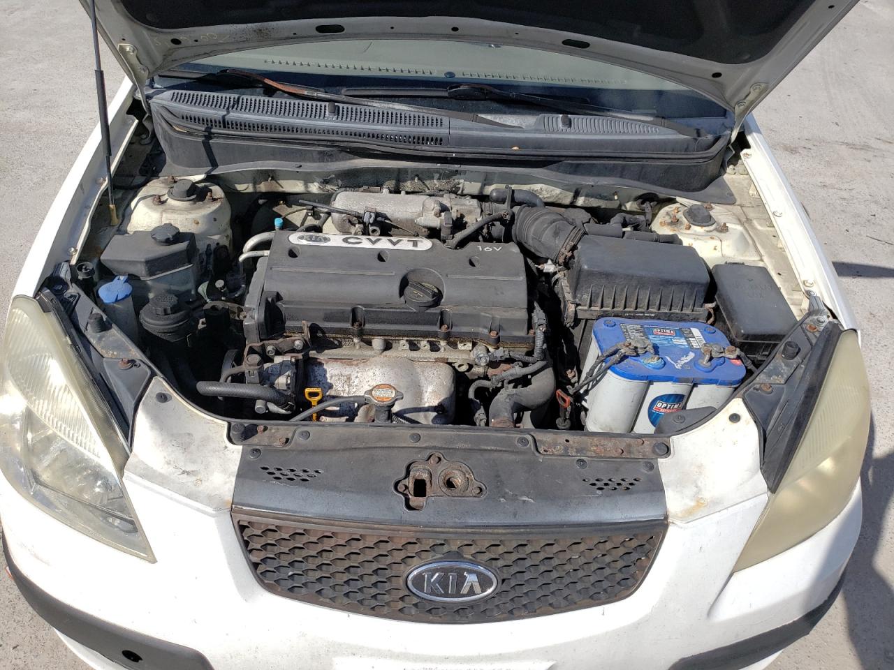 Photo 7 from auction – 2009 KIA RIO BASE with VIN KNADE223196553396