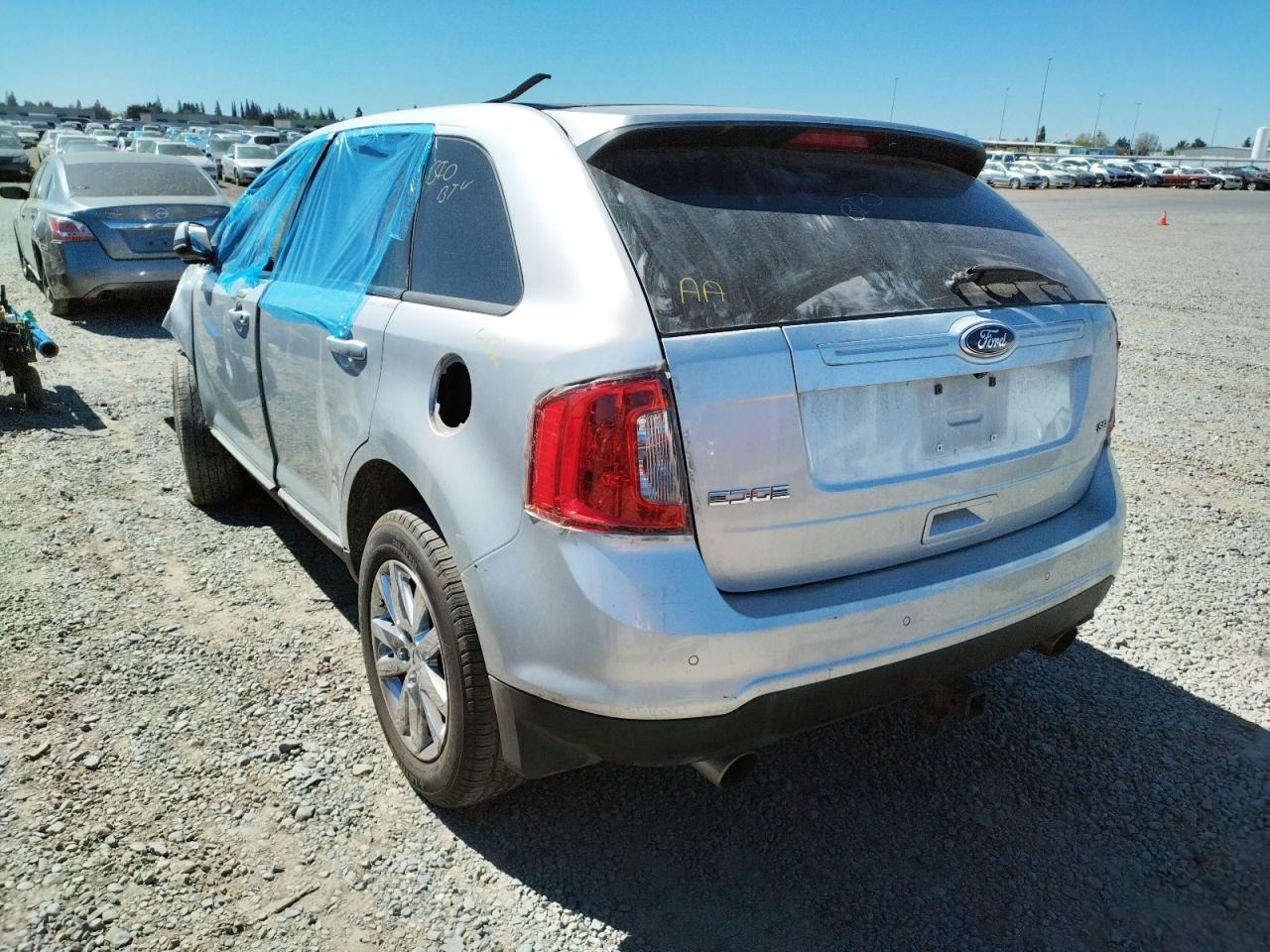 Photo 3 from auction – 2012 FORD EDGE SEL with VIN 2FMDK3JC4CBA08638