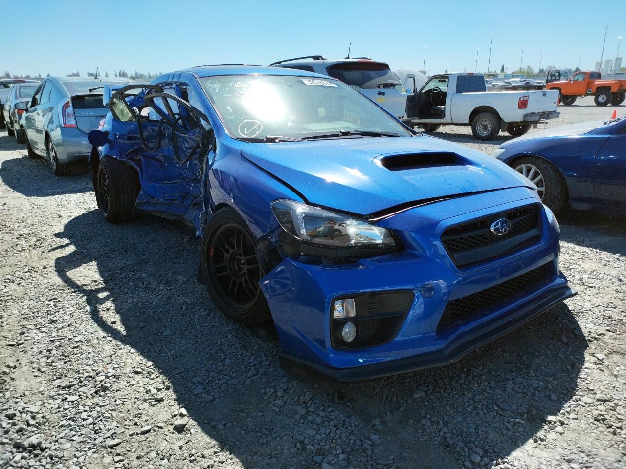 SUBARU WRX PREMIU 2015 with VIN JF1VA1D67F9822084 - Photo from auction