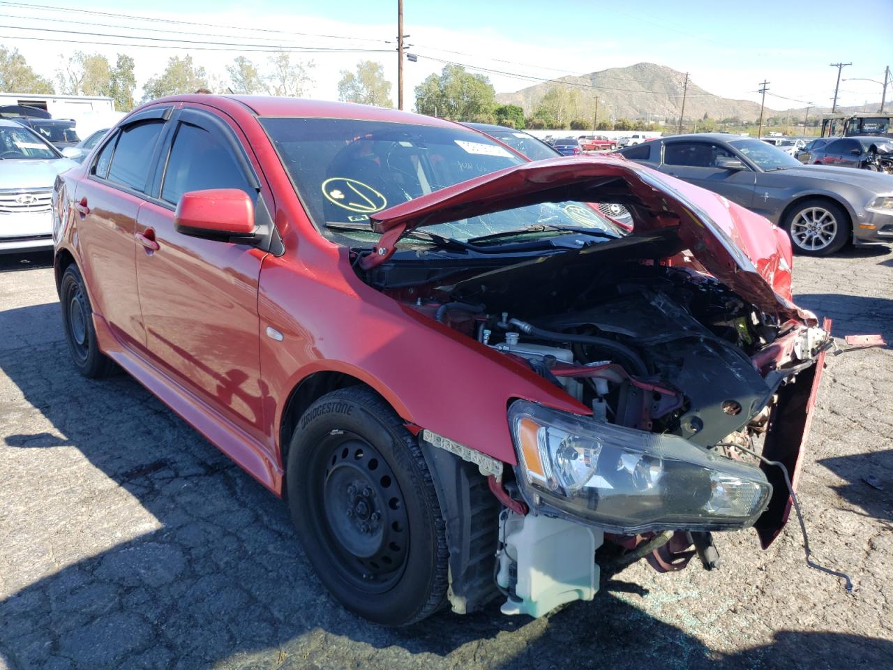 MITSUBISHI LANCER ES/ 2013 with VIN JA32U2FUXDU017579 - Photo from auction