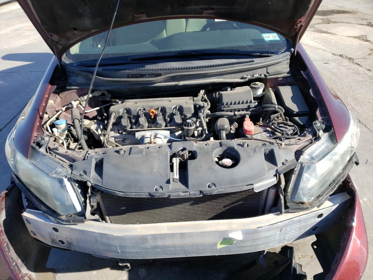 Photo 7 from auction – 2015 HONDA CIVIC LX with VIN 19XFB2F55FE059872