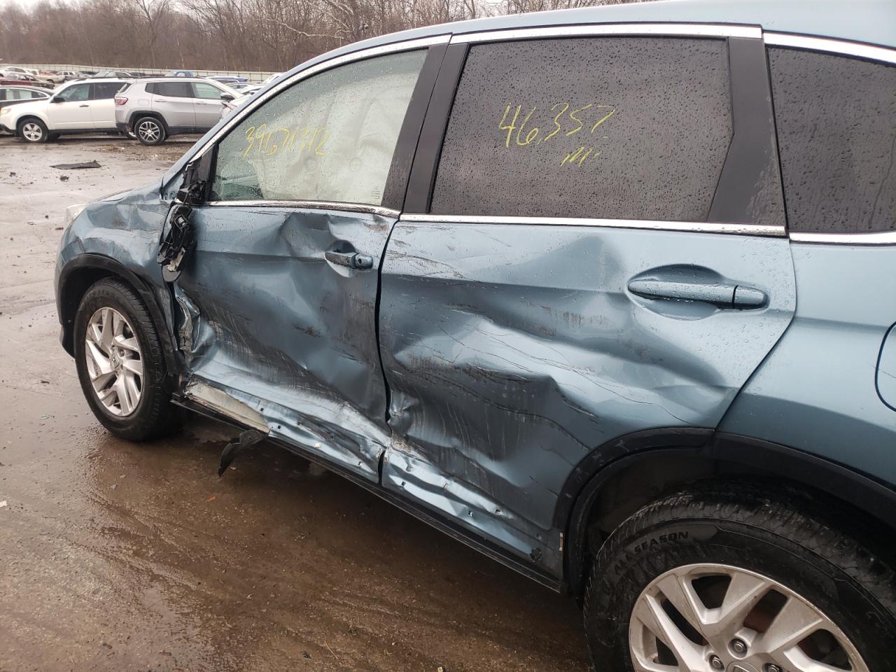 Photo 9 from auction – 2016 HONDA CR-V EX with VIN 2HKRM4H5XGH627613
