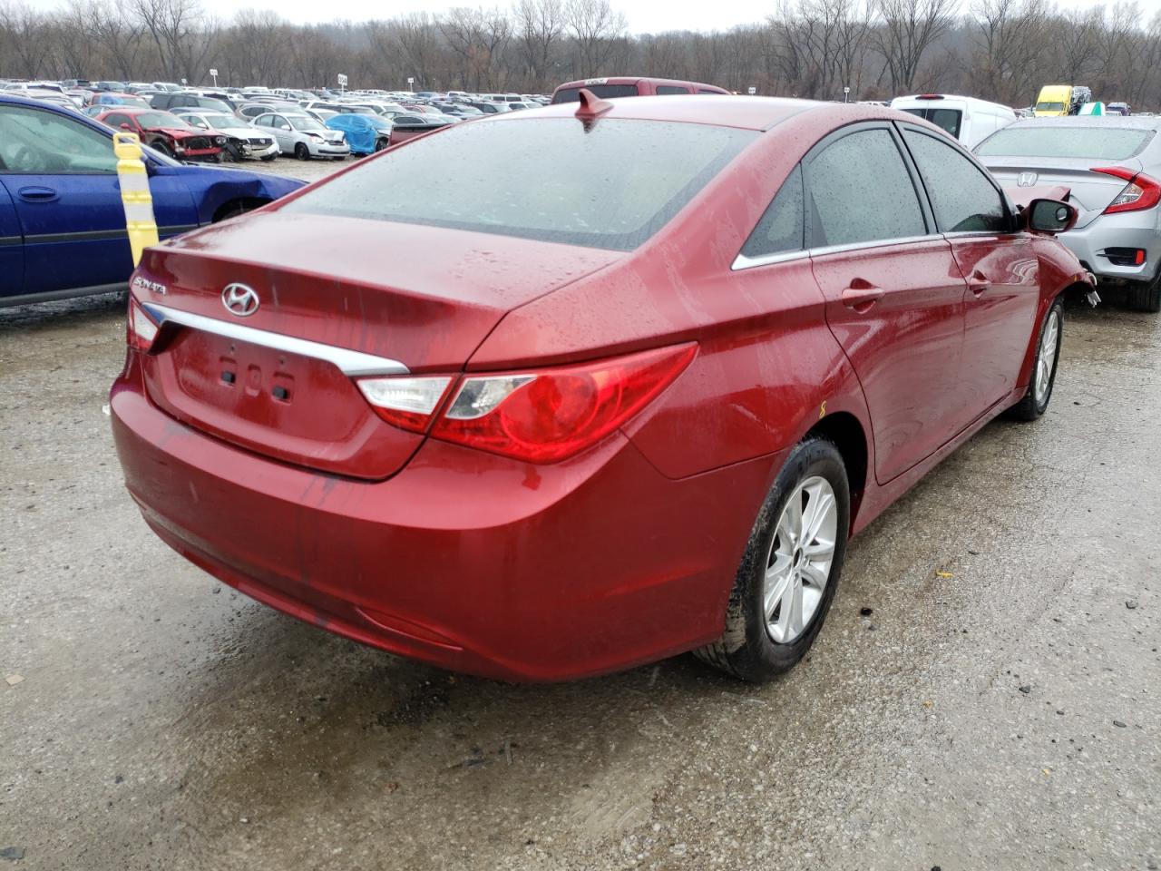 Photo 4 from auction – 2011 HYUNDAI SONATA GLS with VIN 5NPEB4AC5BH091367