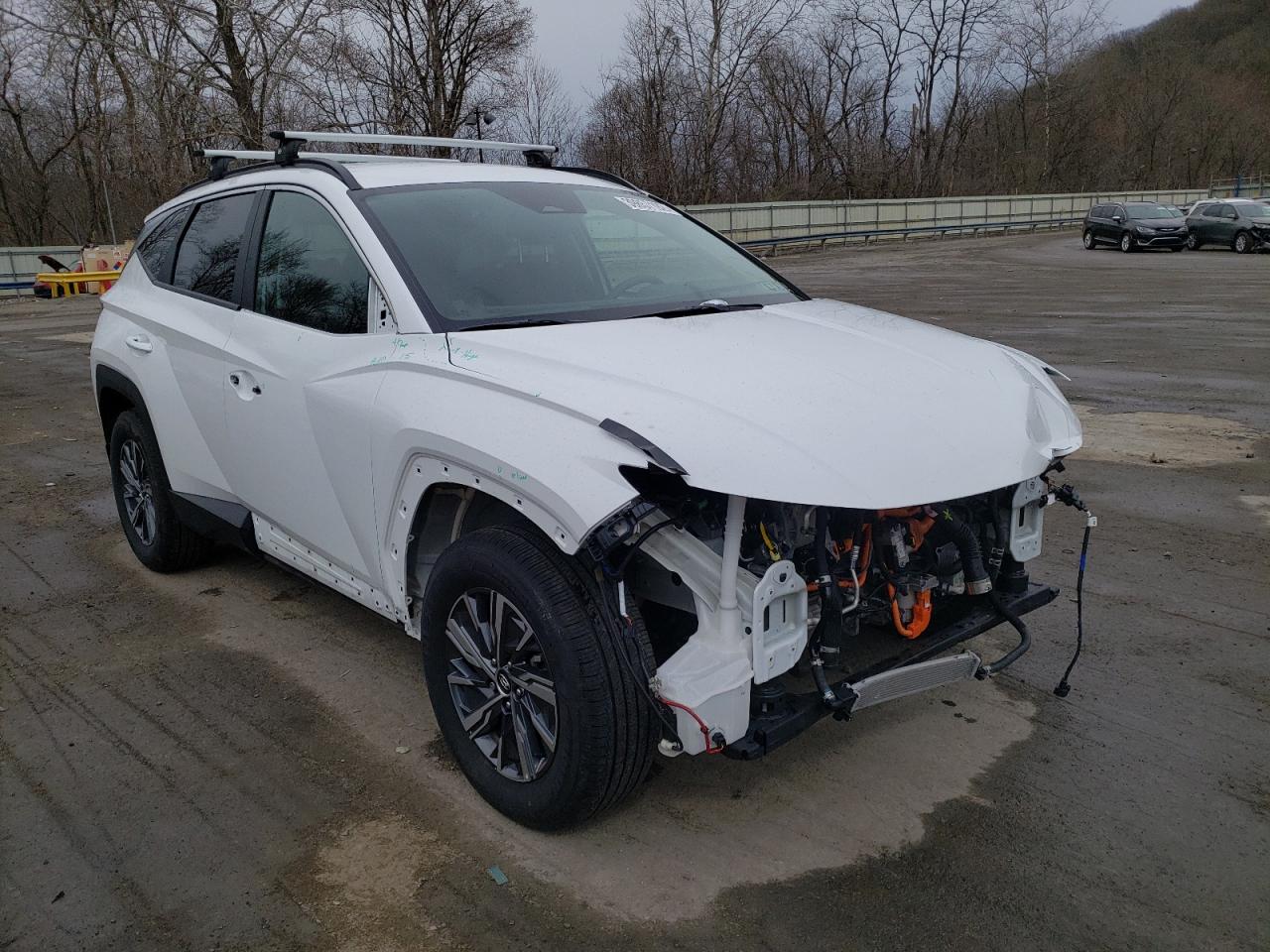 Photo 1 from auction – 2022 HYUNDAI TUCSON BLU with VIN KM8JBCA12NU025355