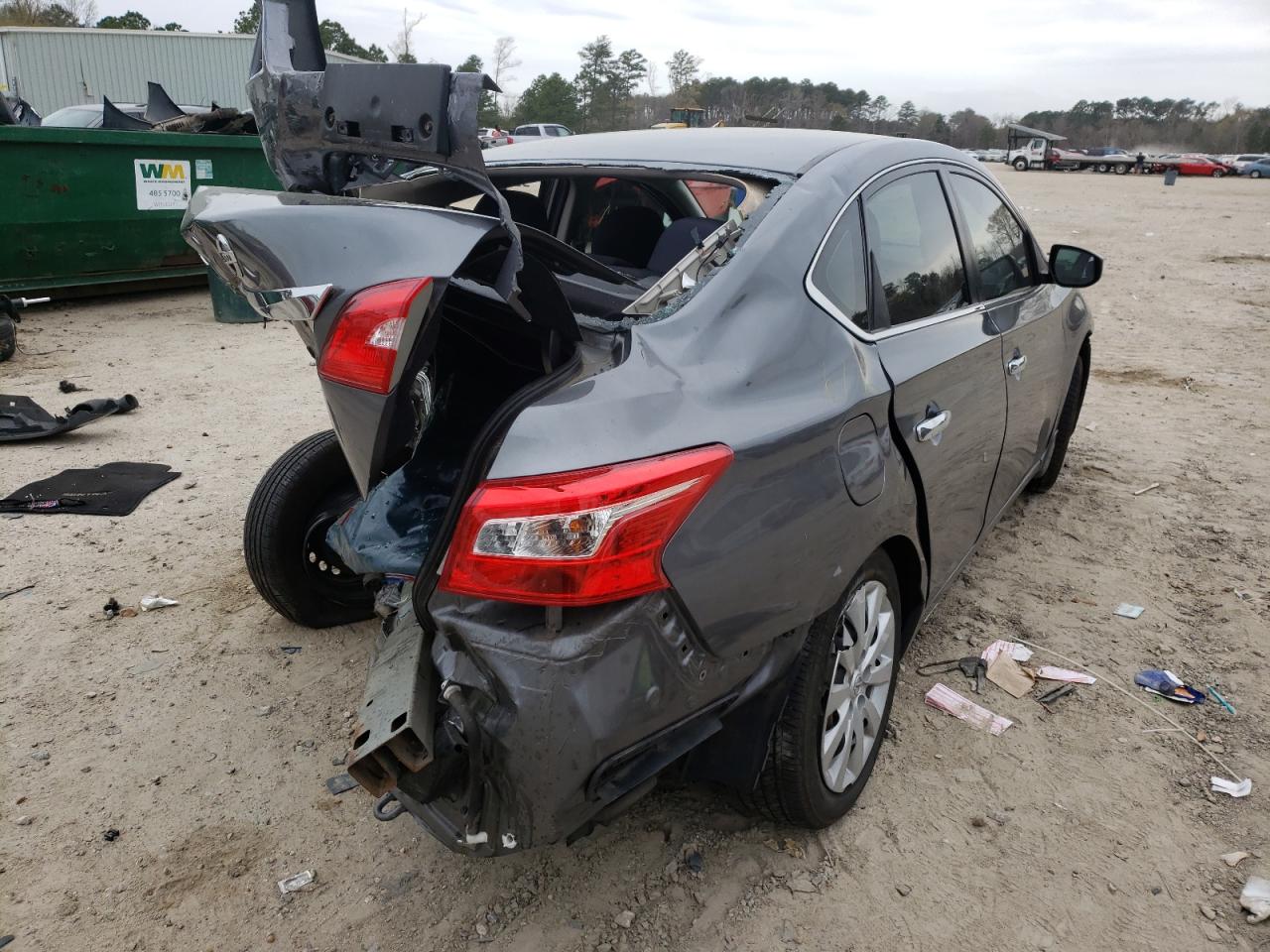 Photo 4 from auction – 2017 NISSAN SENTRA S with VIN 3N1AB7AP6HY254609