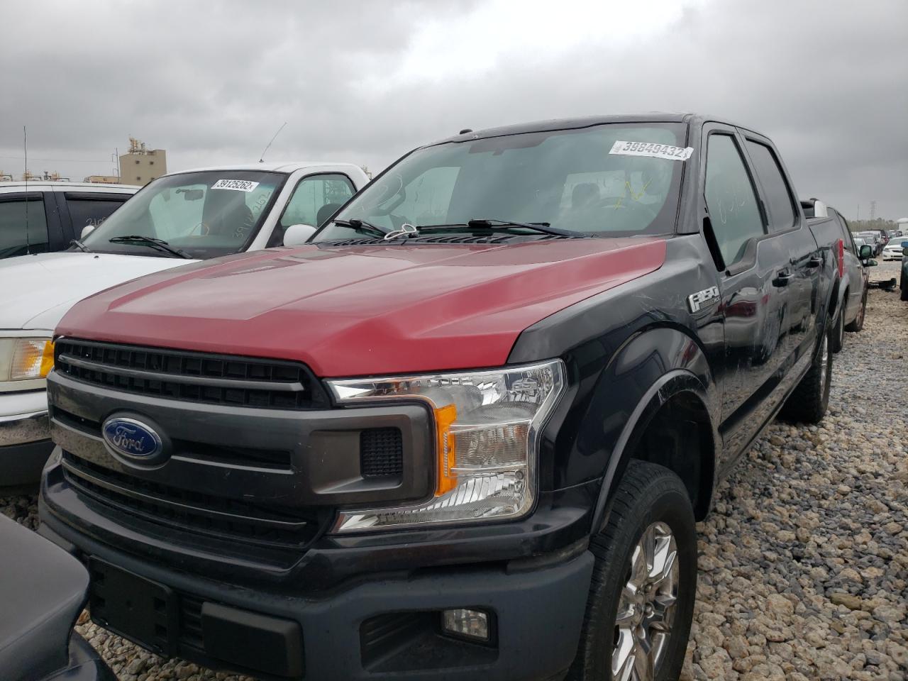 Photo 2 from auction – 2018 FORD F150 SUPER with VIN 1FTEW1E57JFD24186