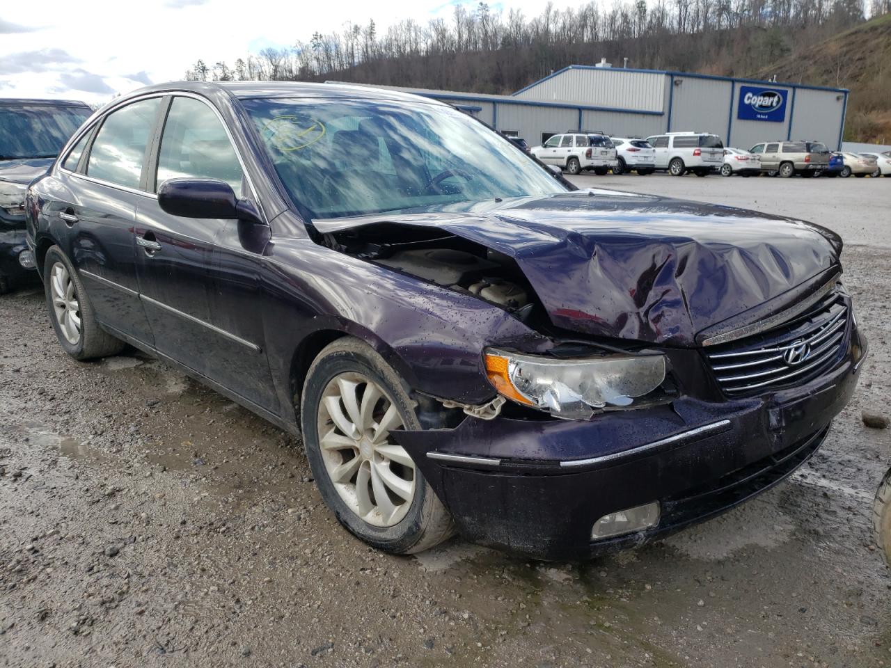 HYUNDAI AZERA SE 2007 with VIN KMHFC46F97A174234 - Photo from auction