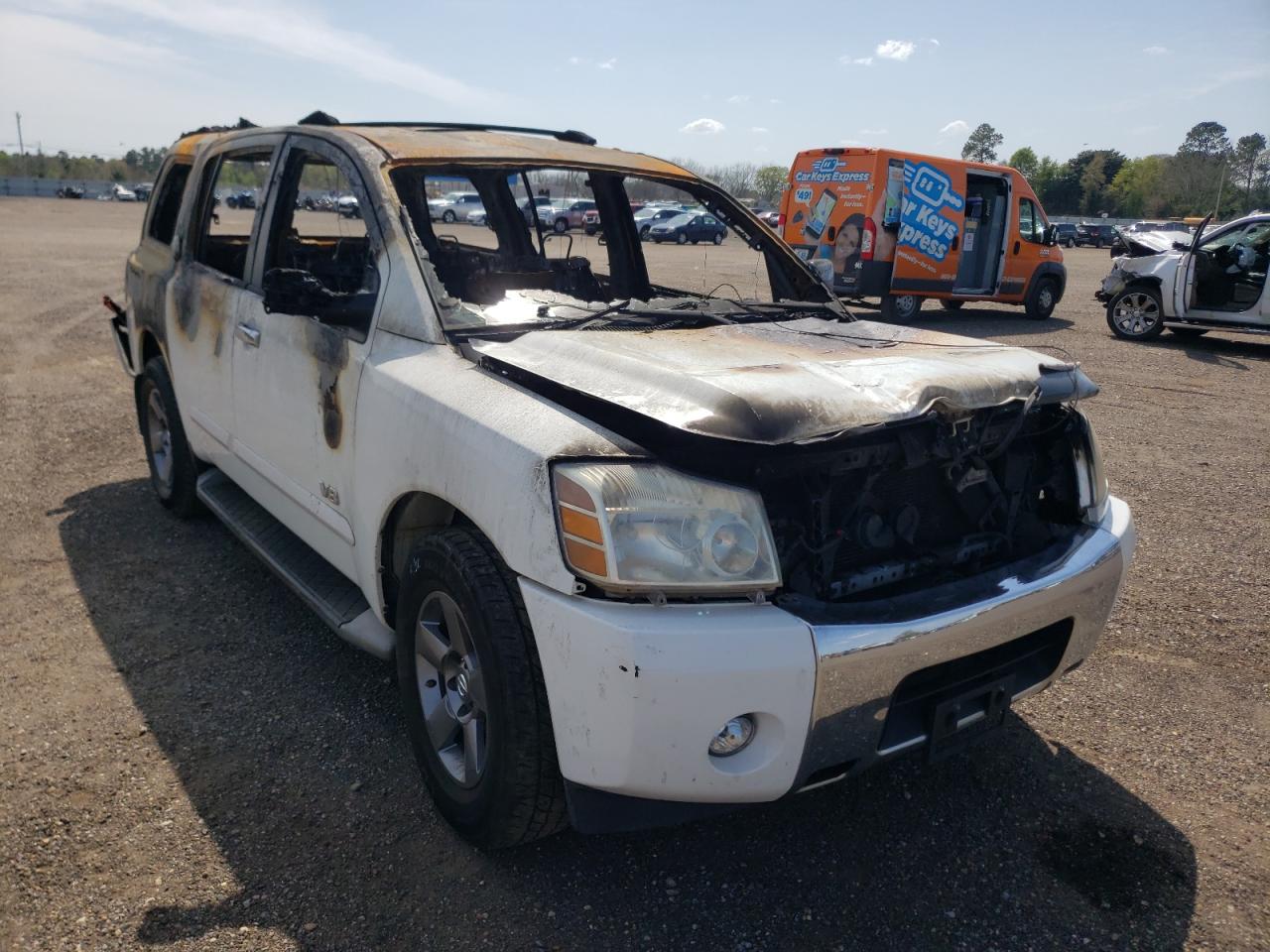 NISSAN ARMADA SE 2005 with VIN 5N1AA08A15N718385 - Photo from auction