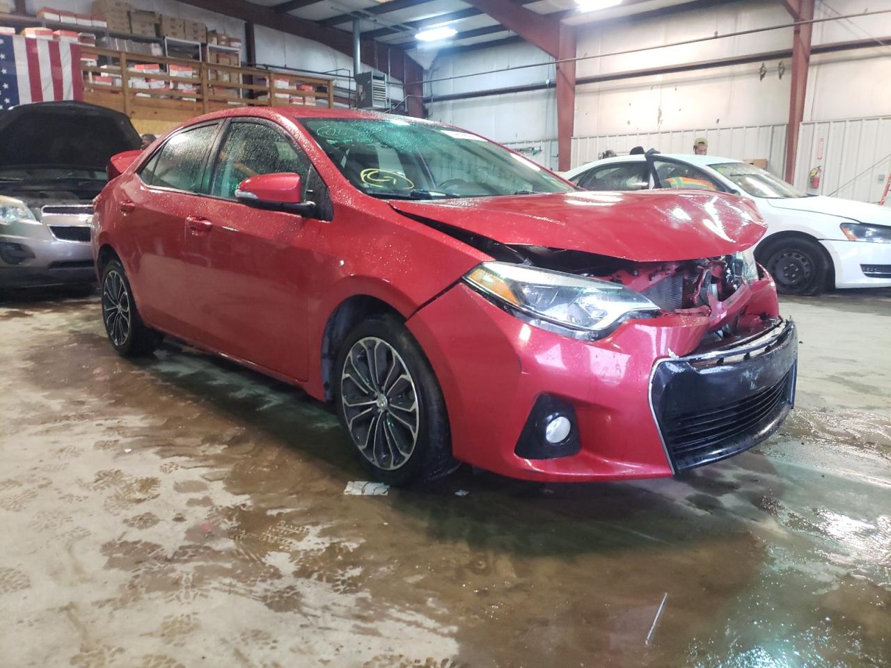 TOYOTA COROLLA L 2014 with VIN 2T1BURHE3EC219453 - Photo from auction