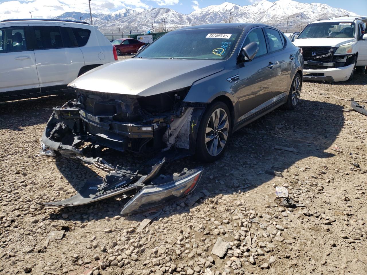 Photo 2 from auction – 2015 KIA OPTIMA SX with VIN 5XXGR4A6XFG410116