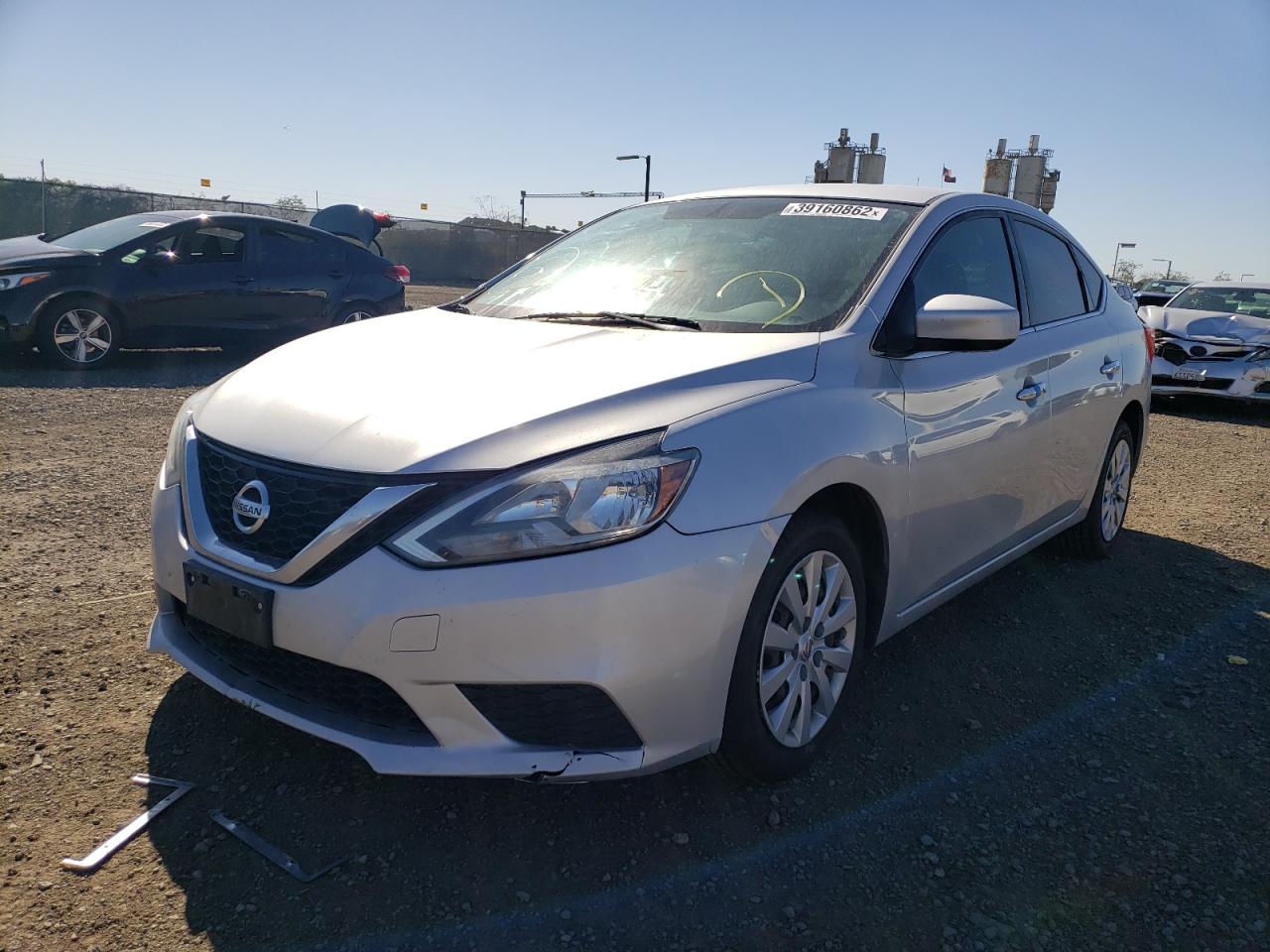 Photo 2 from auction – 2016 NISSAN SENTRA S with VIN 3N1AB7AP9GL653249