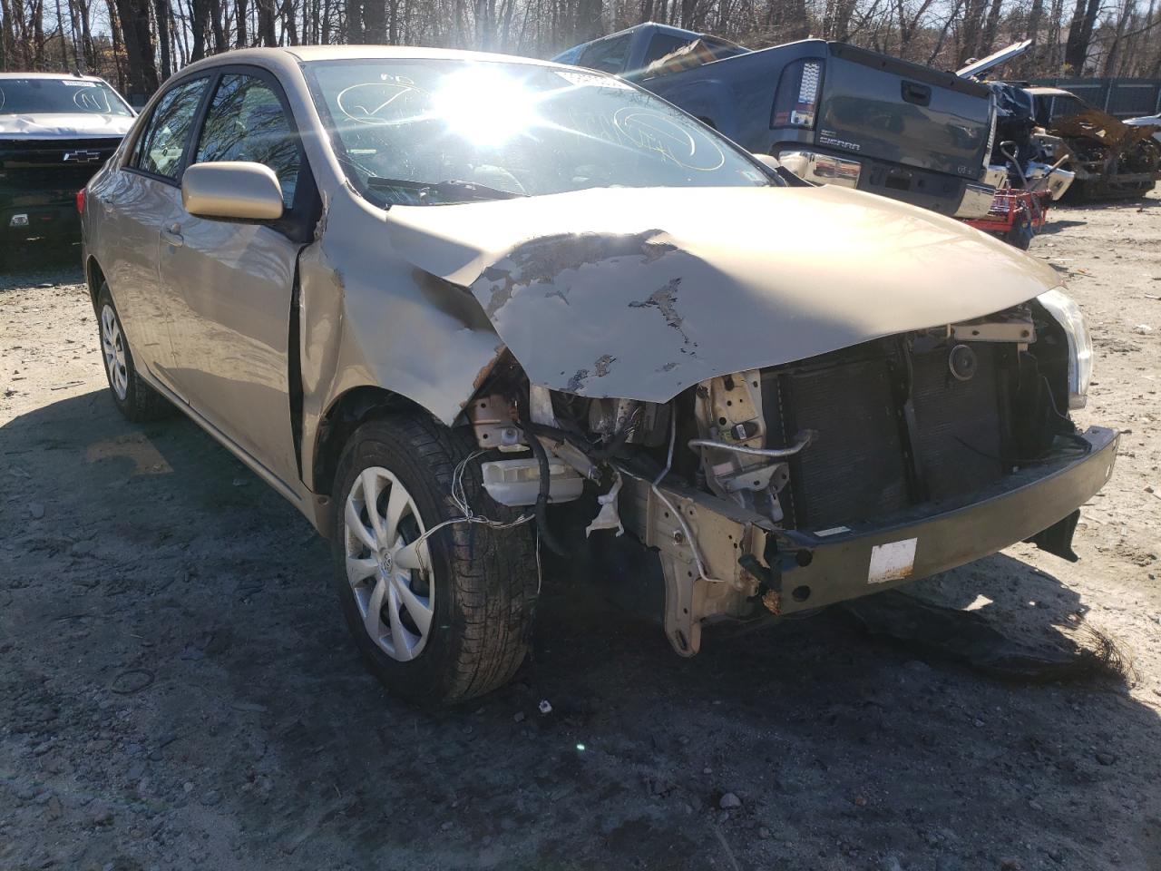 TOYOTA COROLLA BA 2011 with VIN 2T1BU4EE6BC661873 - Photo from auction