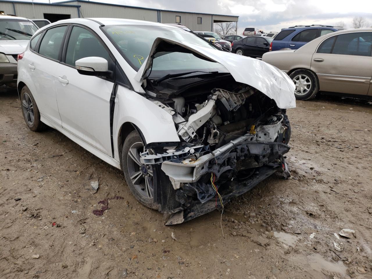 FORD FOCUS SE 2014 with VIN 1FADP3K2XEL413794 - Photo from auction