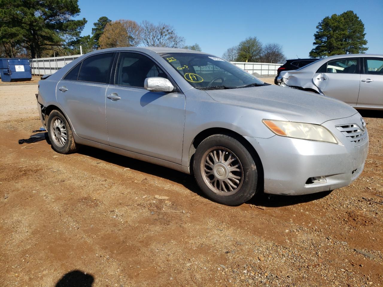 TOYOTA CAMRY CE 2007 with VIN JTNBE46K673047077 - Photo from auction
