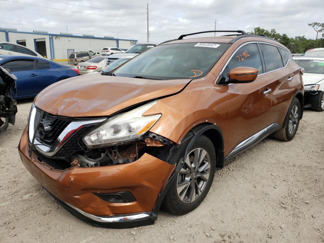 Photo 2 from auction – 2016 NISSAN MURANO S with VIN 5N1AZ2MG2GN129198