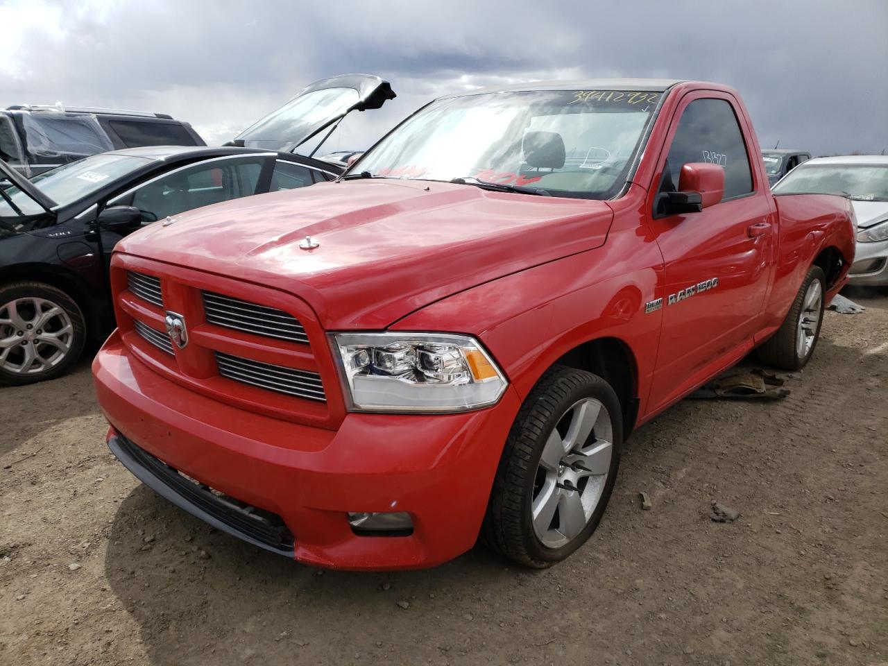 Photo 2 from auction – 2012 DODGE RAM 1500 S with VIN 3C6JD6AT0CG261401