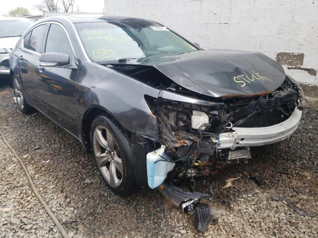 ACURA TL ADVANCE 2014 with VIN 19UUA8F70EA001556 - Photo from auction