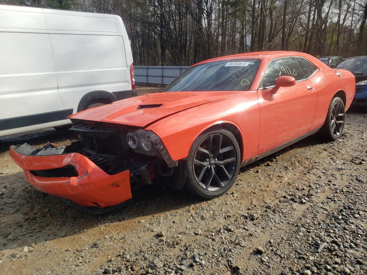 Photo 2 from auction – 2020 DODGE CHALLENGER with VIN 2C3CDZAG4LH148593