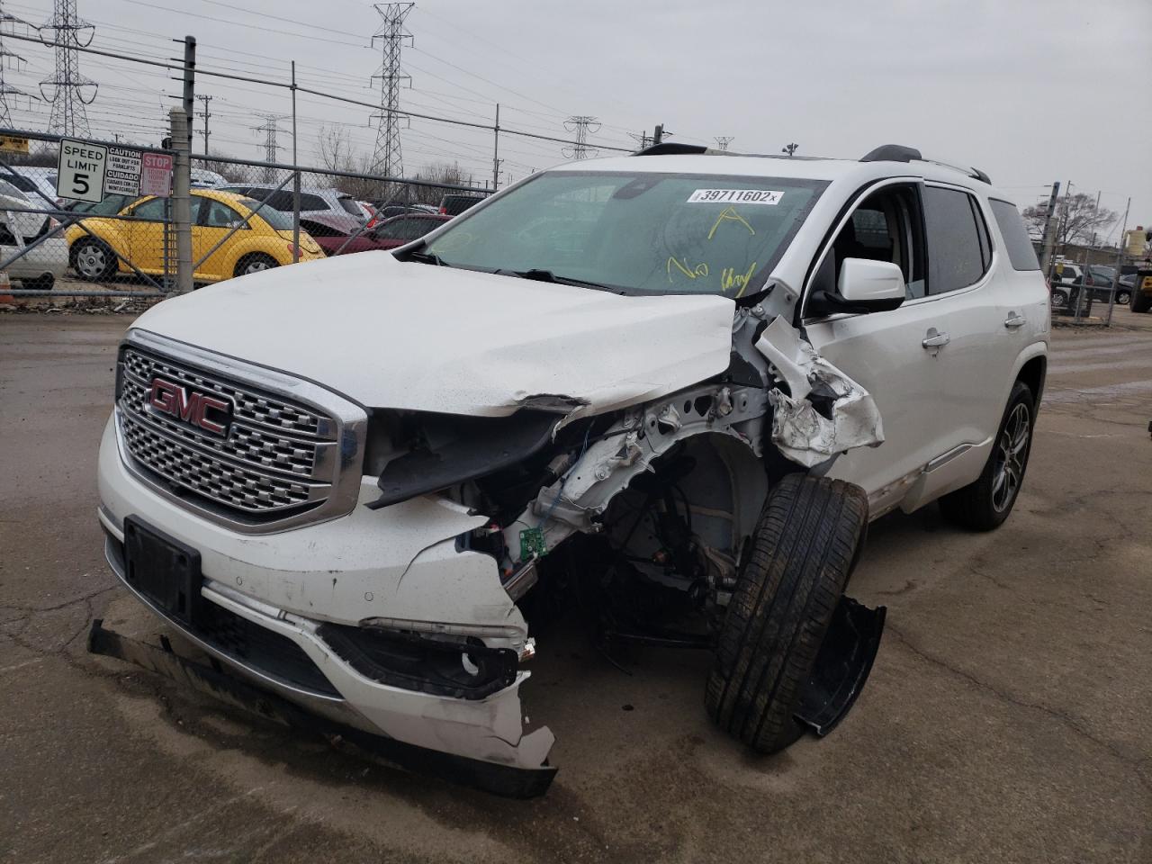 Photo 2 from auction – 2017 GMC ACADIA DEN with VIN 1GKKNXLSXHZ218541