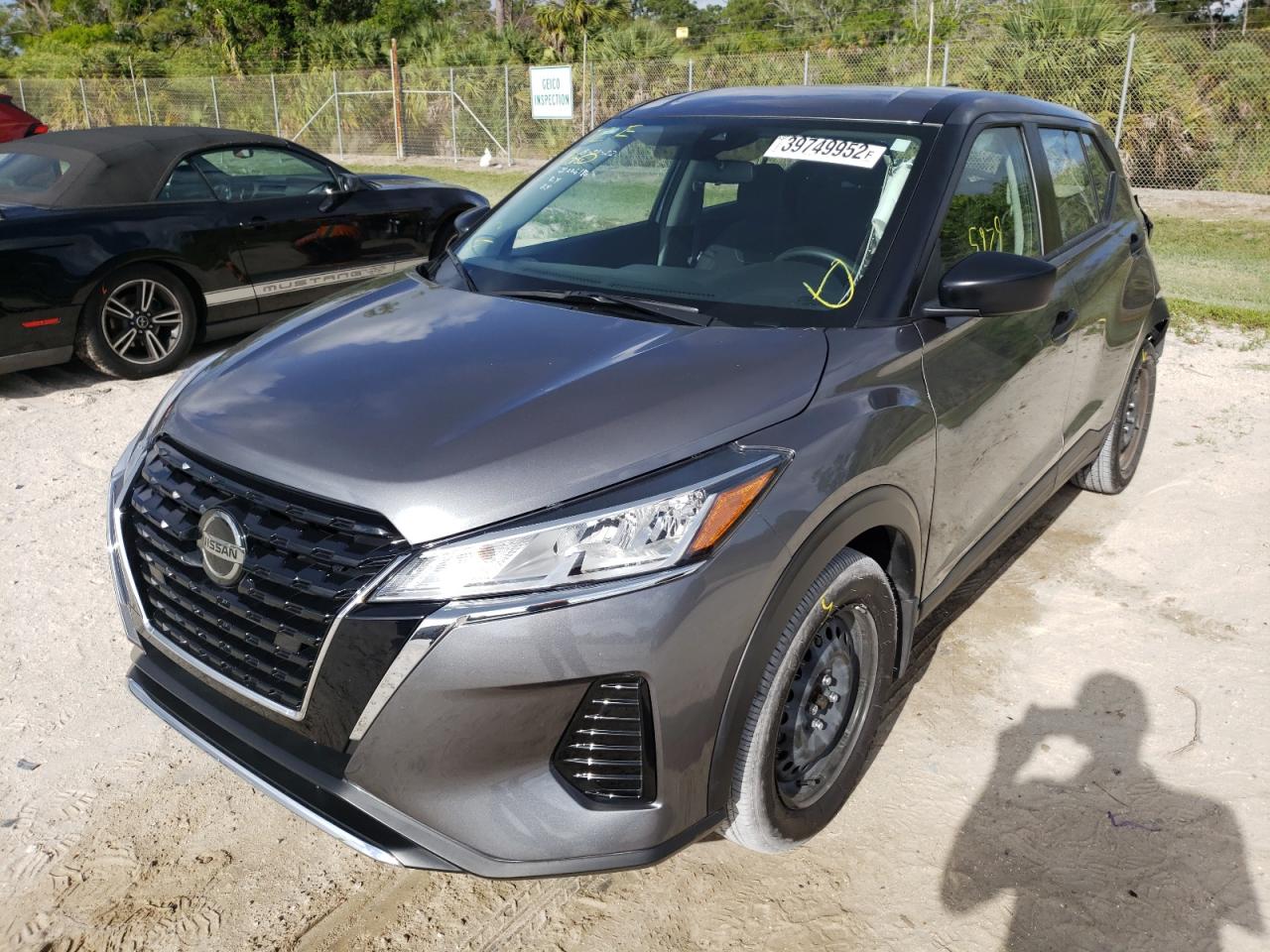 Photo 2 from auction – 2021 NISSAN KICKS S with VIN 3N1CP5BV7ML474005