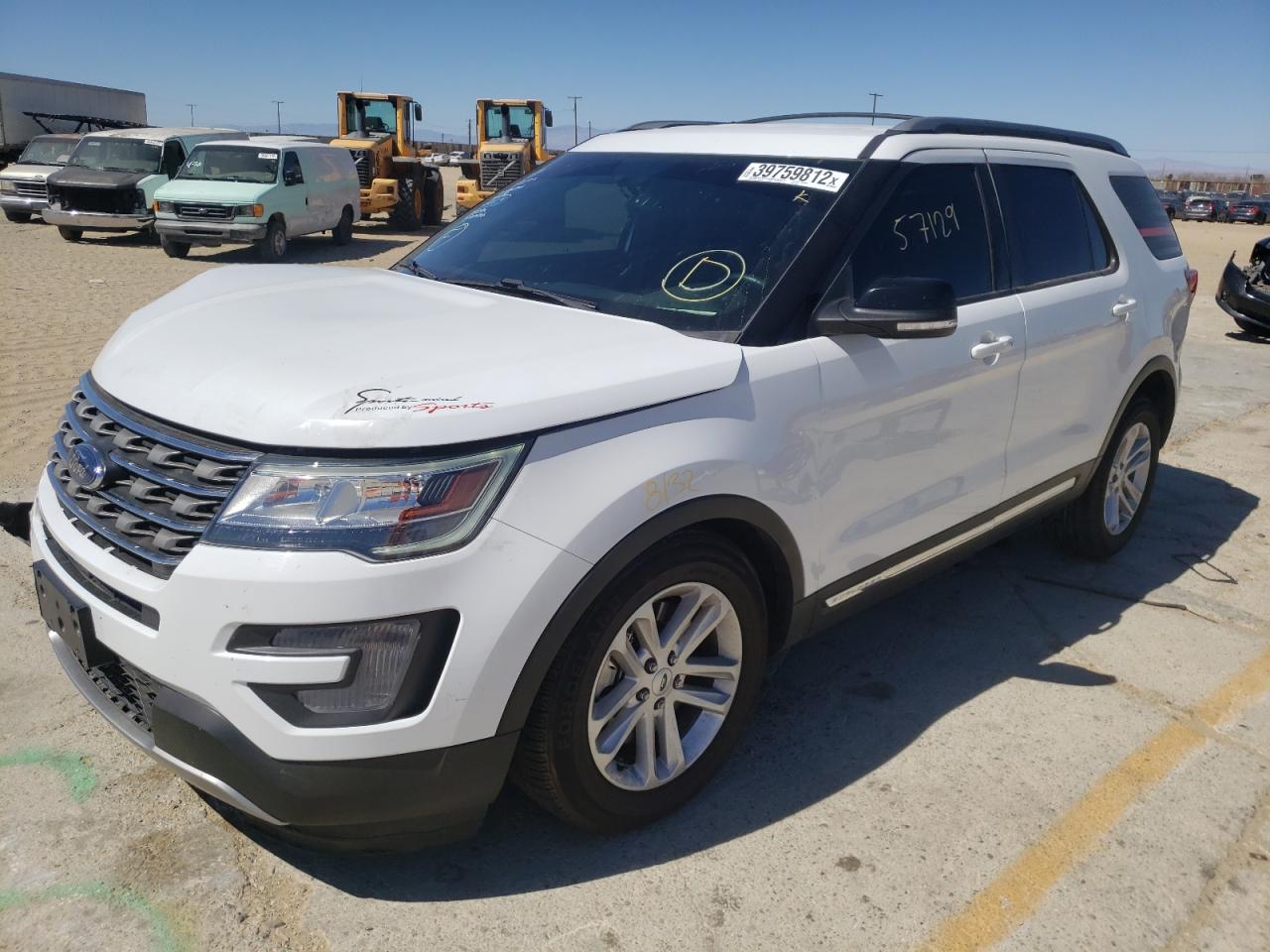 Фото 2 с аукциона – 2017 FORD EXPLORER X с VIN 1FM5K7D84HGE24207