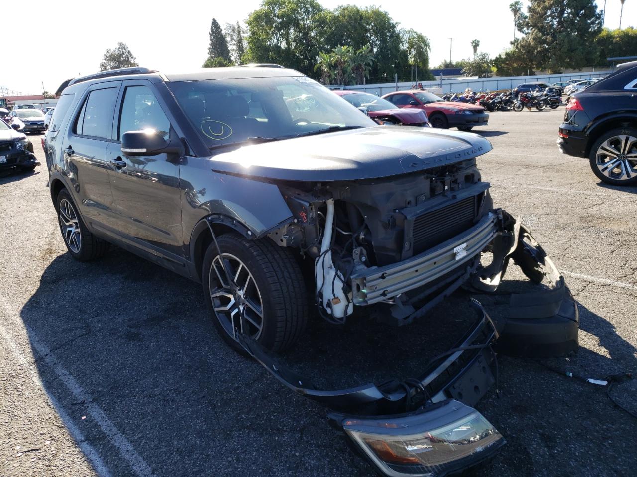 Photo 1 from auction – 2016 FORD EXPLORER S with VIN 1FM5K8GT0GGB63212