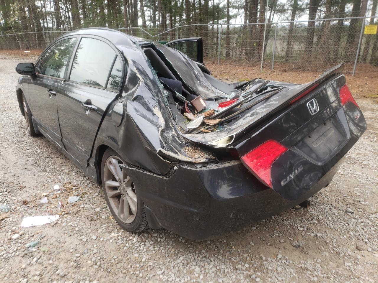 Photo 3 from auction – 2008 HONDA CIVIC SI with VIN 2HGFA55598H703095