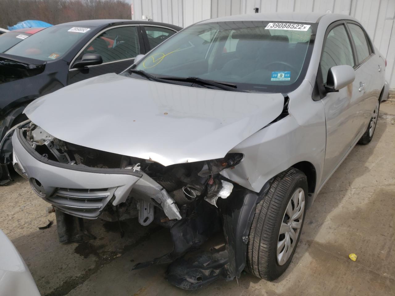 Photo 2 from auction – 2013 TOYOTA COROLLA BA with VIN 2T1BU4EE2DC118104