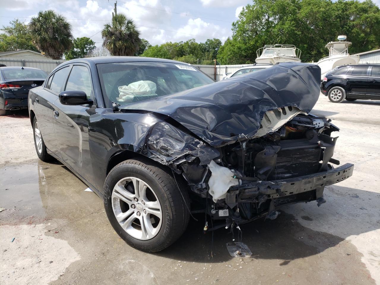 DODGE CHARGER SX 2019 with VIN 2C3CDXBG4KH699463 - Photo from auction