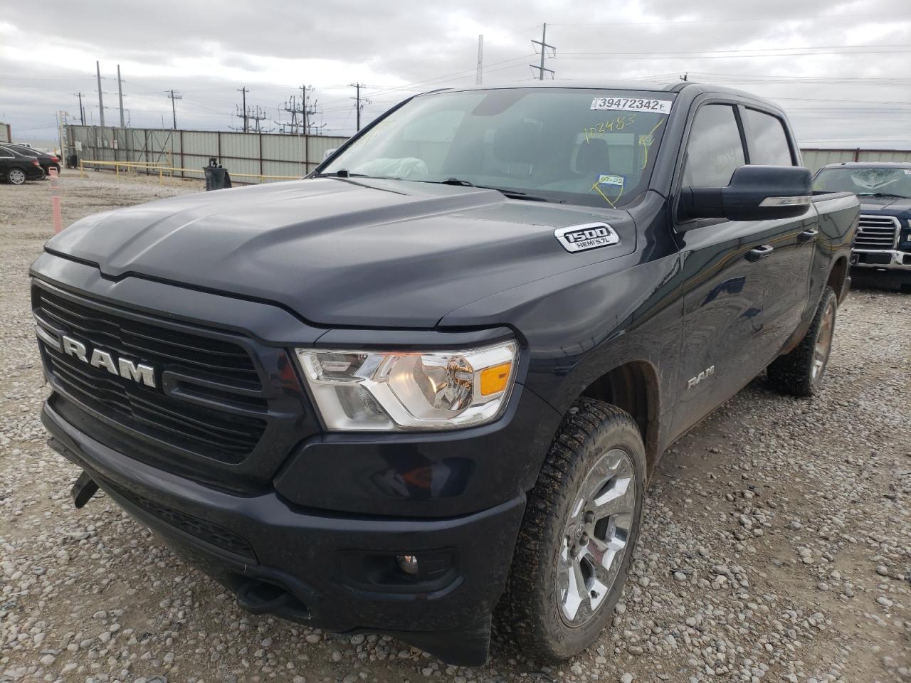 Photo 2 from auction – 2020 RAM 1500 BIG H with VIN 1C6SRFFT9LN103483