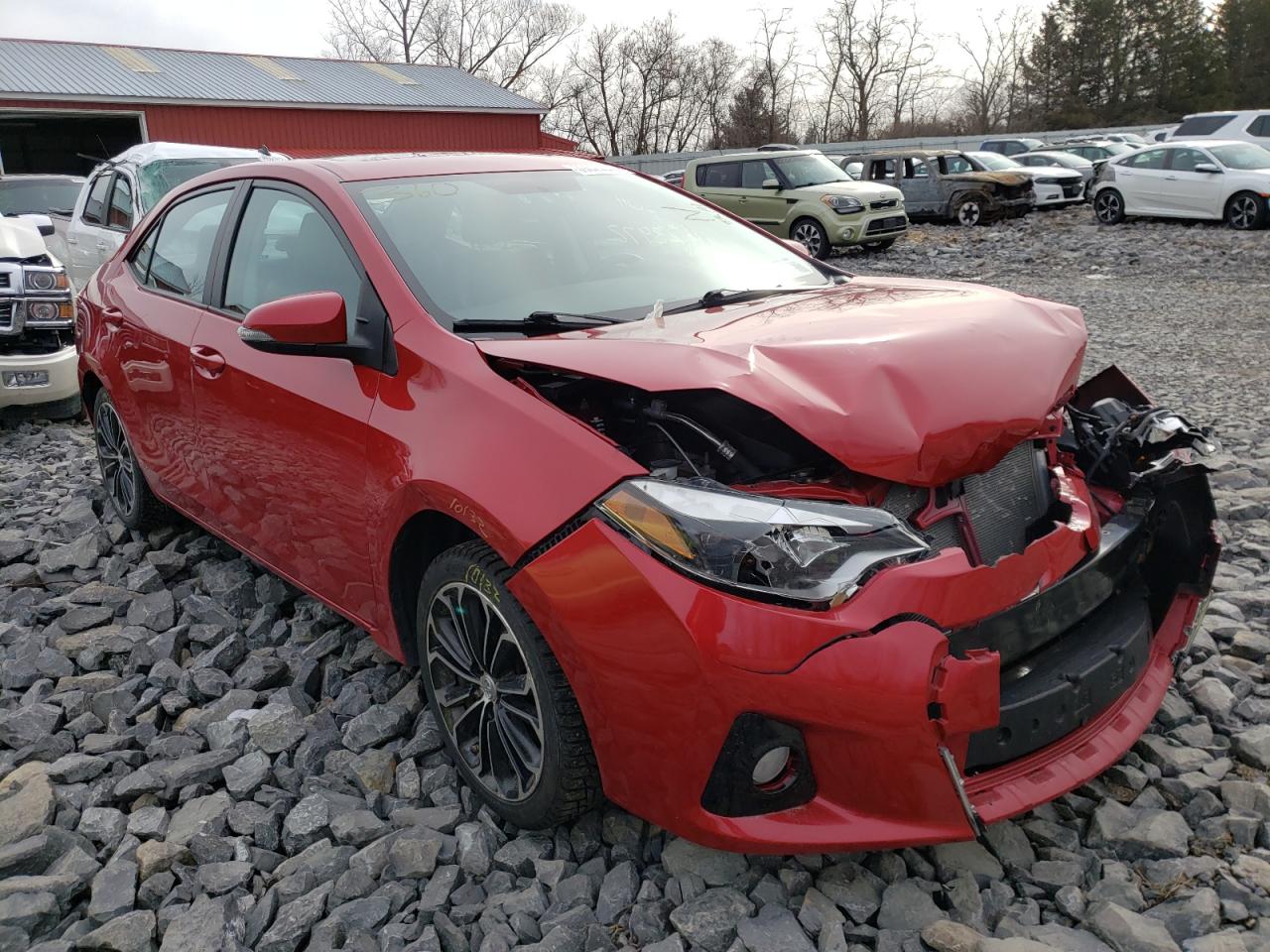TOYOTA COROLLA L 2016 with VIN 2T1BURHE0GC494085 - Photo from auction