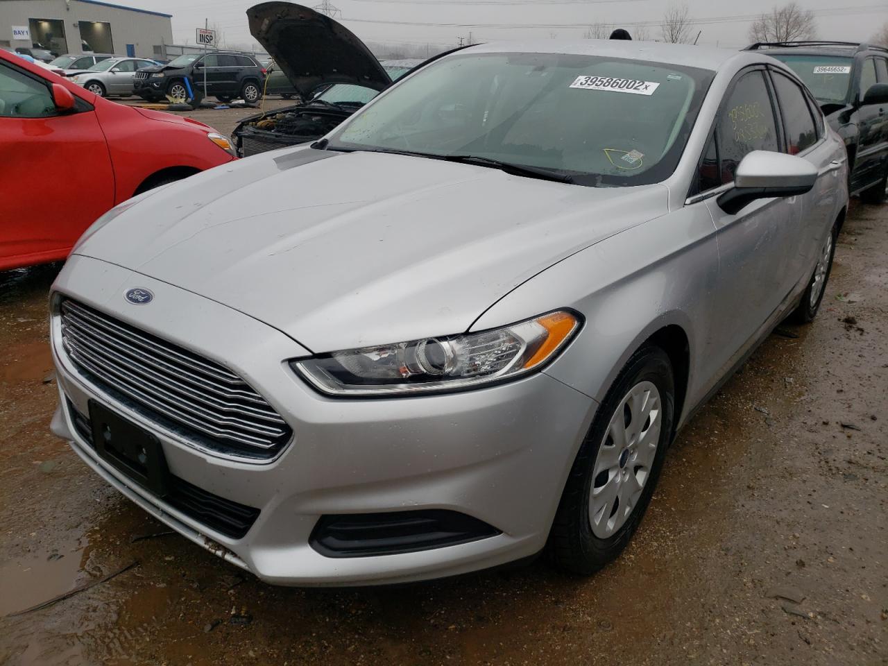 Photo 2 from auction – 2014 FORD FUSION S with VIN 3FA6P0G75ER374139