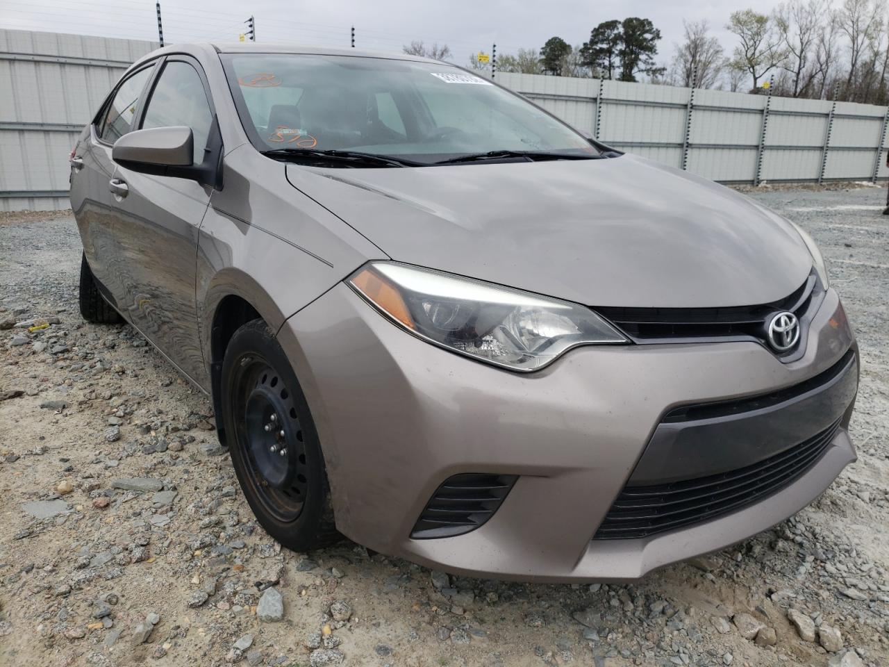 Photo 1 from auction – 2015 TOYOTA COROLLA LE with VIN 2T1BURHE6FC251556