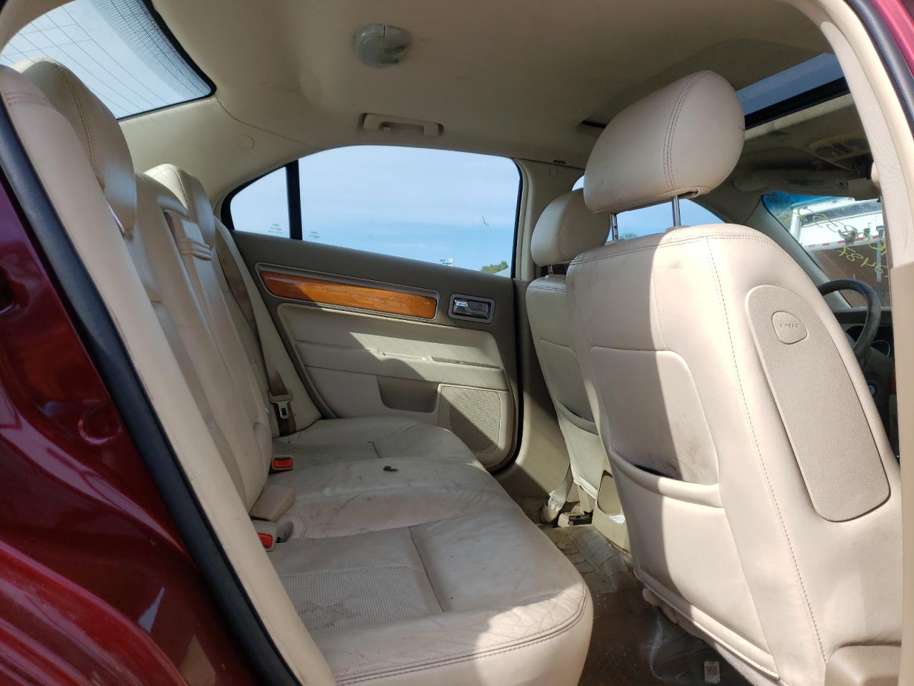 Photo 6 from auction – 2007 LINCOLN MKZ with VIN 3LNHM28T17R612487