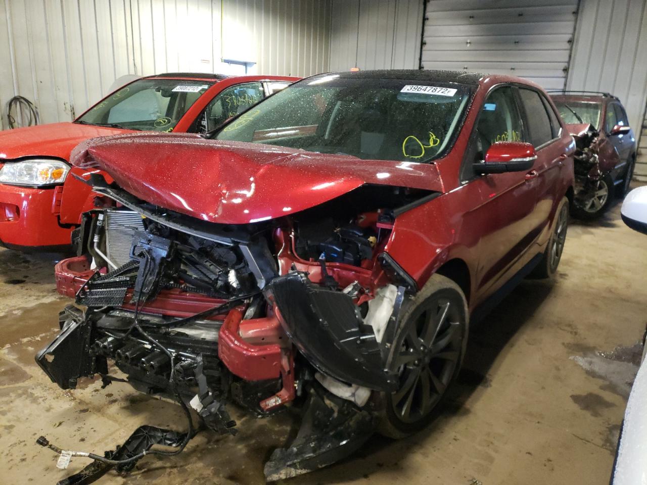 Photo 2 from auction – 2017 FORD EDGE SPORT with VIN 2FMPK4AP8HBC25395