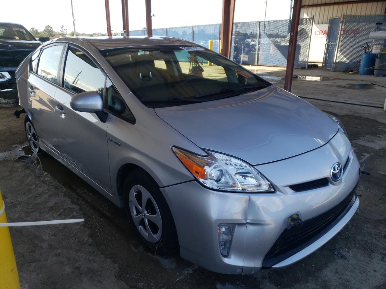 TOYOTA PRIUS 2014 with VIN JTDKN3DU6E0357604 - Photo from auction