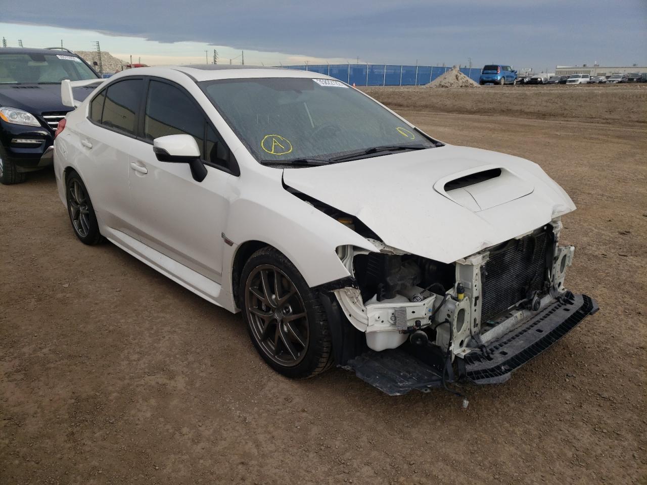 SUBARU WRX STI LI 2016 with VIN JF1VA2Y66G9814804 - Photo from auction