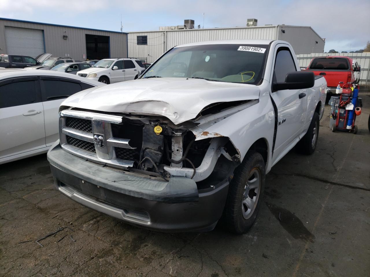 Photo 2 from auction – 2010 DODGE RAM 1500 with VIN 3D7JB1EK5AG118756